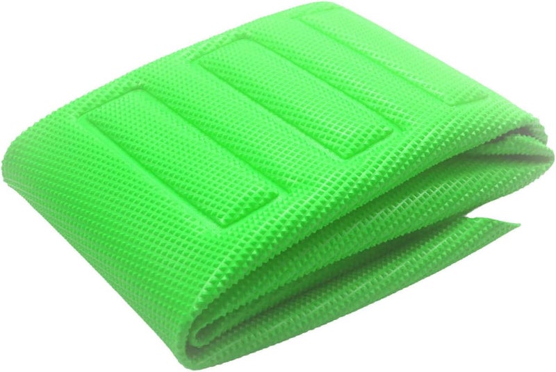 Adsspro Motorcycle Universal Seat Cover non-slip thick 3D particles suitable Rubber Striped Grip Gripper Soft For CRF WR WRF RMZ YZF SXF EXC EXC XC SX CR KLX 250 Dirt Pit Bike Motocross (Orange) (Green) - Image 1